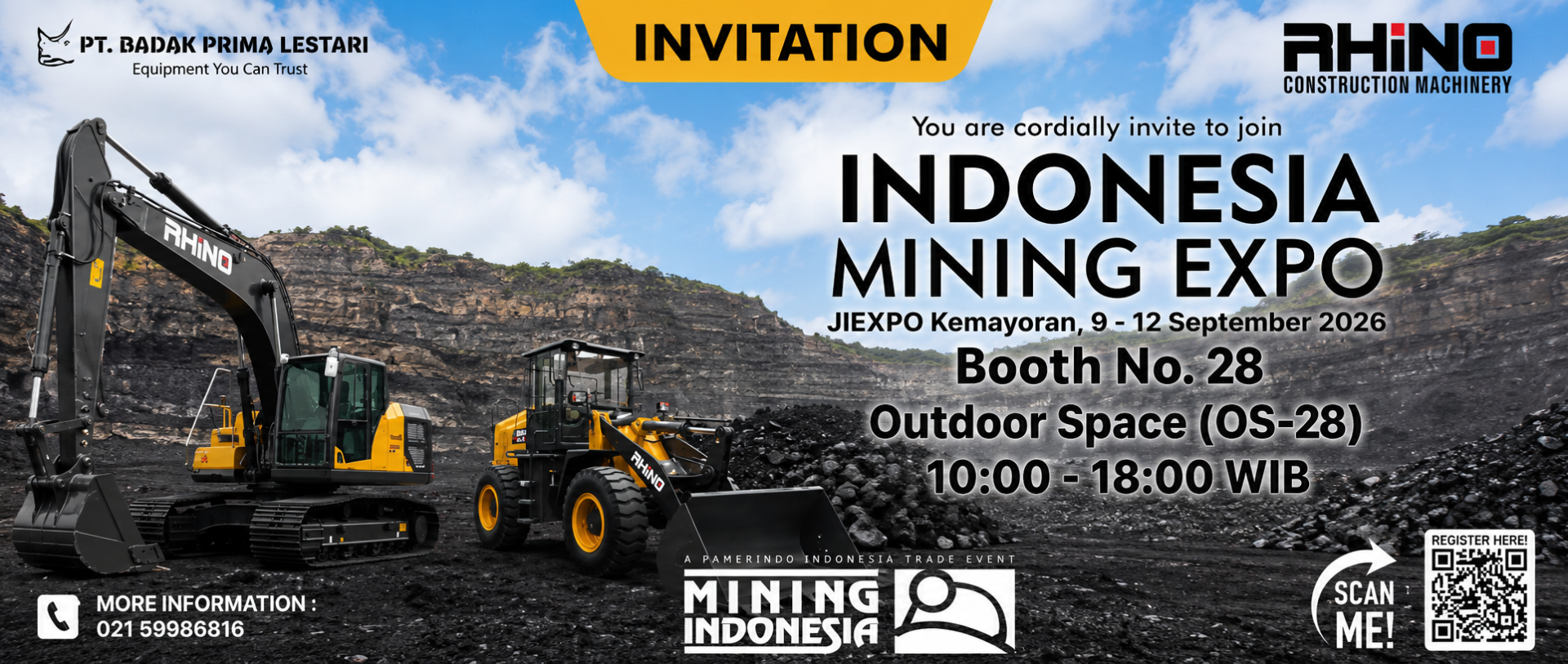 INDONESIA MINING EXPO 9-12 SEPT 2026